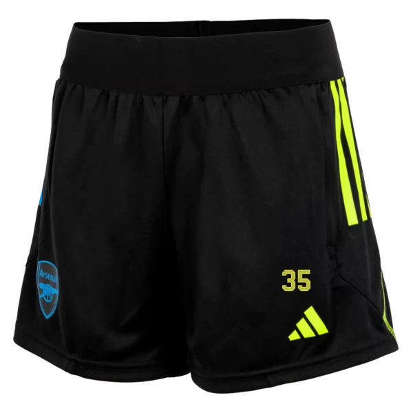 AFC Jerseys Store - arsenal womens 2324 black training shorts – oleksandr zinchenko Shop Official AFC Third Kits