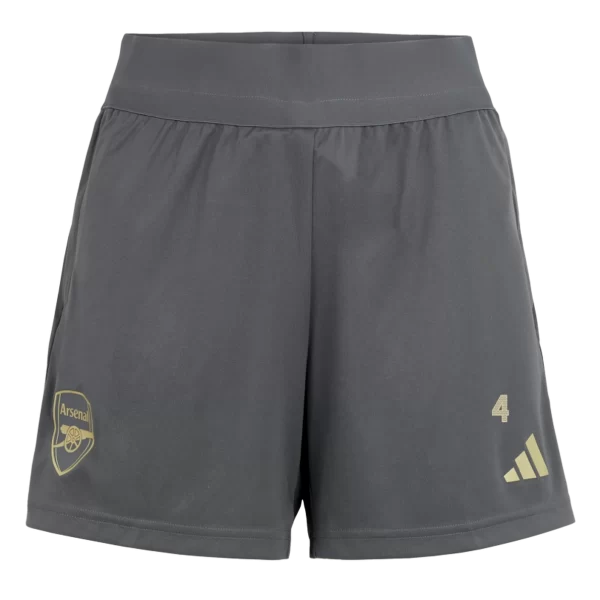 AFC Jerseys Store - arsenal womens 2324 grey training shorts – ben white Shop Official AFC Third Kits