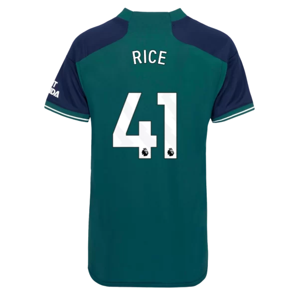 AFC Jerseys Store - arsenal womens 2324 third shirt – declan rice Shop Official AFC Third Kits